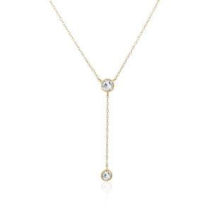 Rock & Divine Morning Light Rose Cut Diamond Necklace in 18K Gold F VS2 1.10 CTW